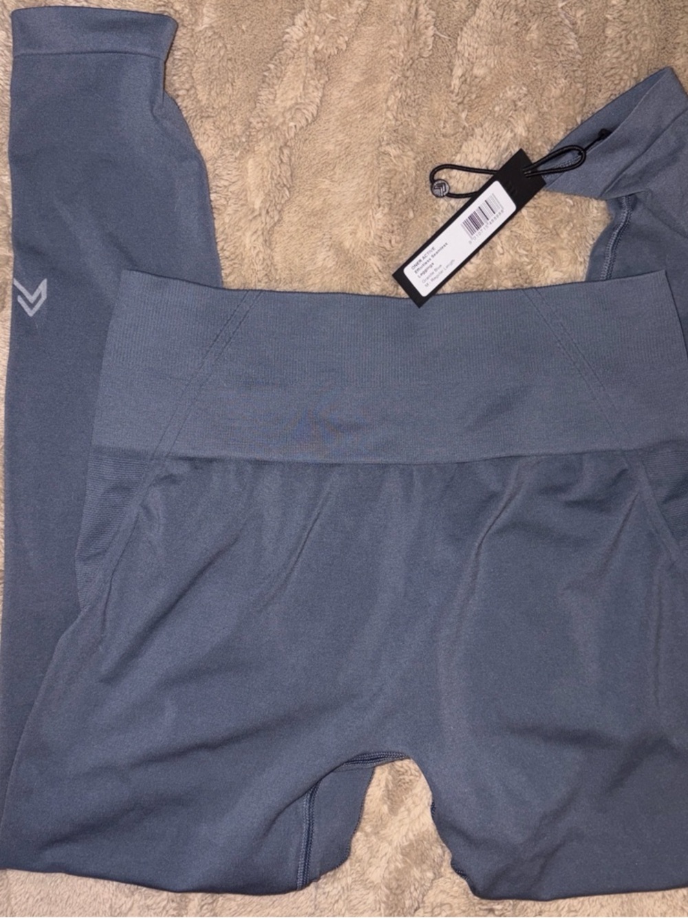 Oner active granite blue seamless leggings
